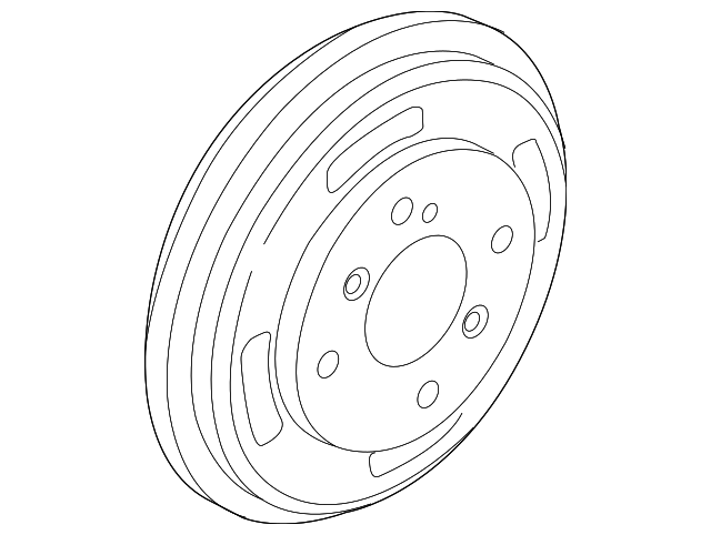 BE8Z-1126-B Деталь DRUM, RIGHT