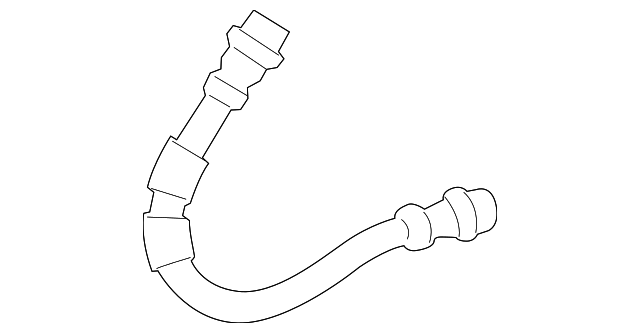 AE8Z-2282-A Деталь BRAKE HOSE, RIGHT