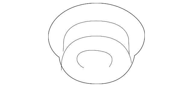 -W710351-S300 Деталь BACKING PLATE PLUG, LEFT
