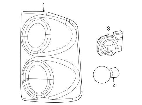 Dakota BULBS - CHASSIS