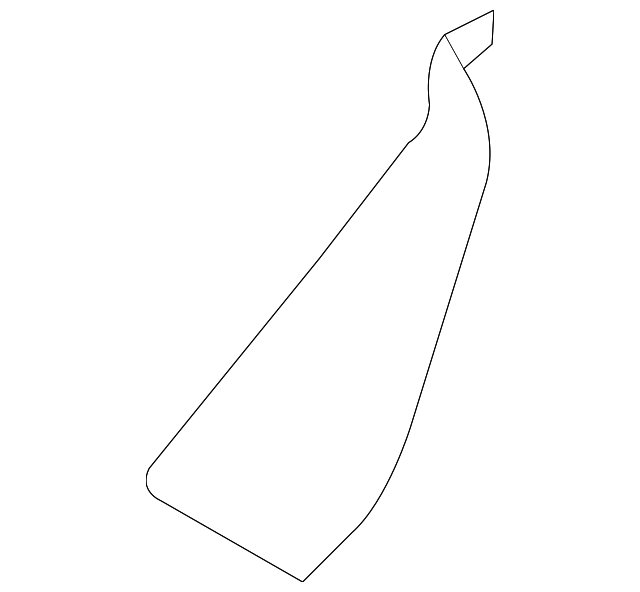 LR063665 Деталь TRIM MOLDING, RIGHT