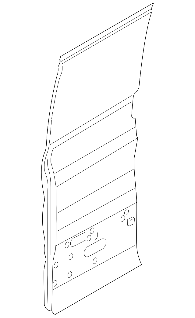 EK4Z-6124701-A Деталь OUTER PANEL, RIGHT
