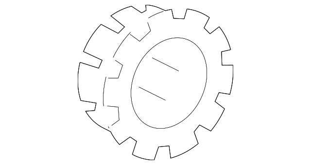 EK4Z-6123028-A Деталь LOWER BRACKET WEDGE, LEFT