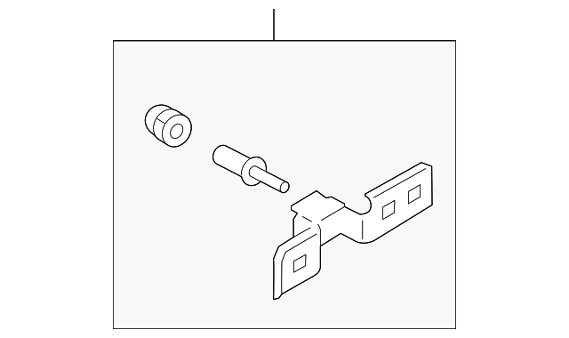 EK4Z-61202B18-A Деталь LOWER BRACKET