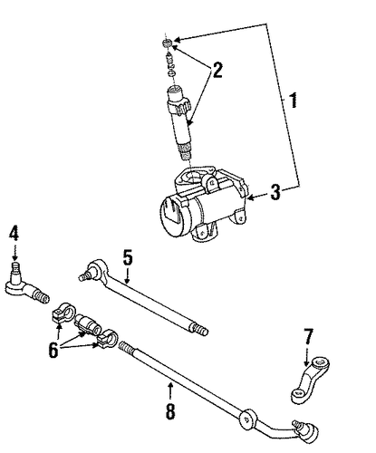 F-350 STEERING GEAR & LINKAGE 4