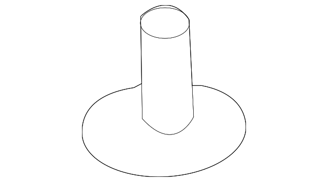 3GUZ-9K111-BA HEAT SHIELD RETAINER, RIGHT