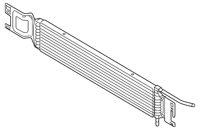 9T1Z-7A095-A Деталь OIL COOLER