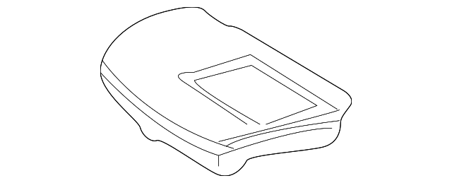 5092507 Деталь SEAT CUSHION PAD, RIGHT
