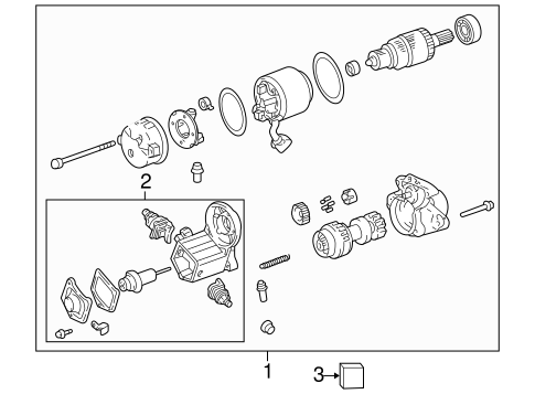 ELECTRICAL/STARTER for 1997 Toyota RAV4 #1