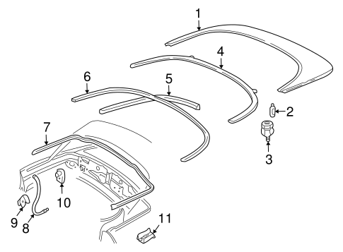 Boxster STOWAGE COMPARTMENT