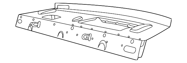 5072160 Деталь PKG TRAY PANEL