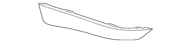 AA5Z-17808-ABPTM Деталь SIDE MOLDING, RIGHT