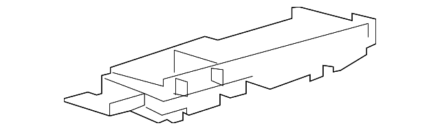 C2P15166 Деталь CONSOLE BASE