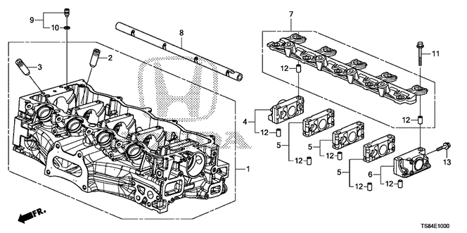 ENGINE/CYLINDER HEAD (1.8L) for 2013 Honda CIVIC COUPE #1
