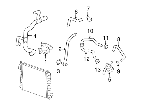 Vue INVERTER COOLING COMPONENTS