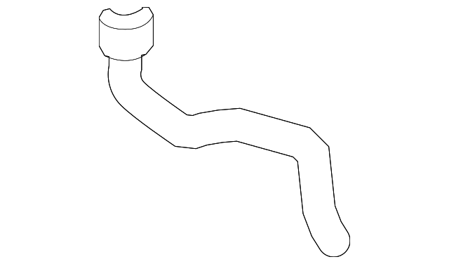 19130486 Деталь LOWER HOSE