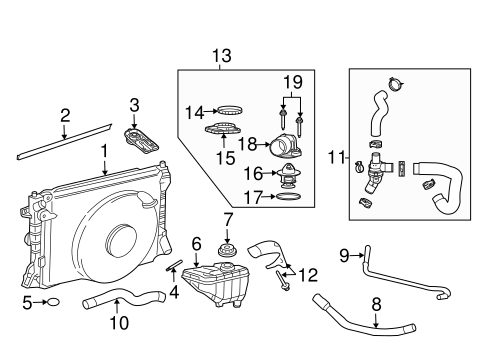 Mustang RADIATOR & COMPONENTS