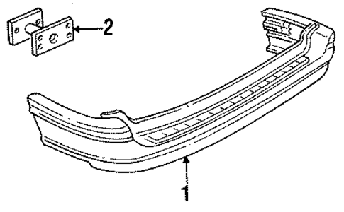 Taurus BUMPER & COMPONENTS - REAR 2