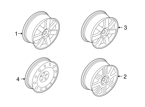 Front Suspension/Wheels for 2006 Ford Freestyle #1