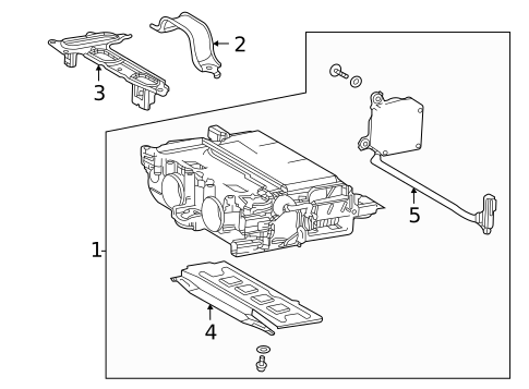 Electrical Components for 2019 Toyota Prius #2