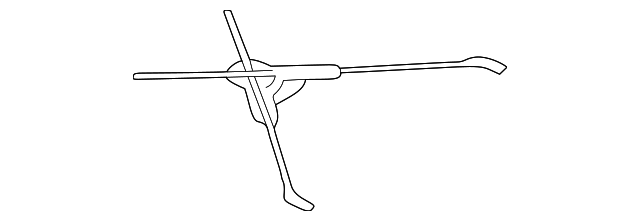 1W6Z-7610142-AA Деталь CROSS BAR, LEFT