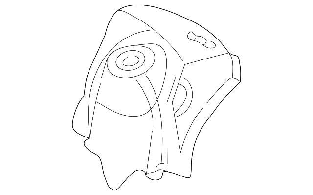 XW4Z3A435AA Деталь STRUT HOUSING, RIGHT