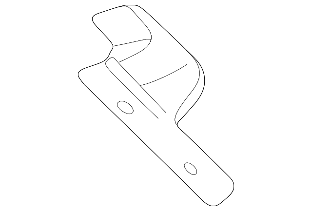 XW4Z-54103A32-AA Деталь INNER RAIL REINFORCEMENT, RIGHT