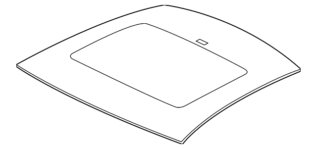 T2R21005 Деталь SUNROOF GLASS