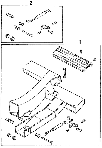 Discovery BUMPER & COMPONENTS - REAR