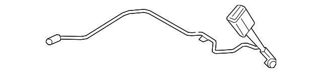 BM5Z-9961203-BA Деталь BUCKLE, LEFT
