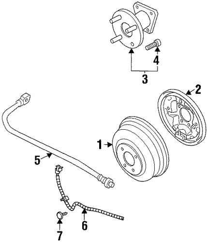 SC1 REAR BRAKES