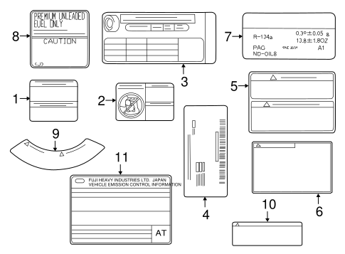 BODY/LABELS for 2016 Scion FR-S #1