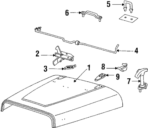 Wrangler HOOD & COMPONENTS