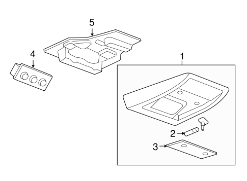 Yukon OVERHEAD CONSOLE 4