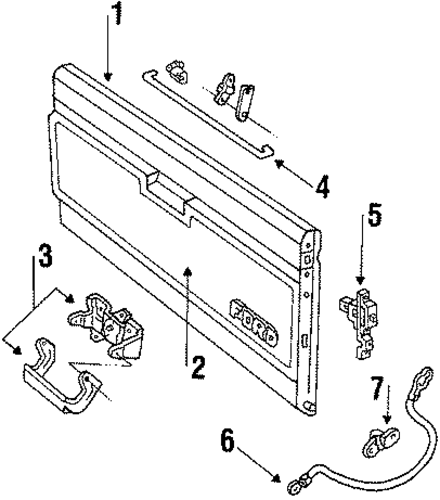 Ranger TAIL GATE