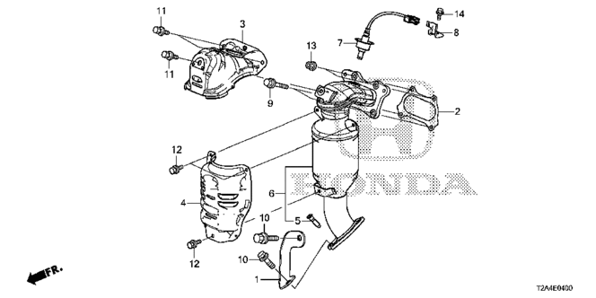 ENGINE/CONVERTER (L4) for 2013 Honda ACCORD SEDAN #1