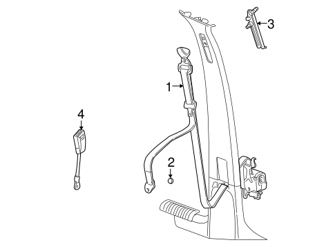 Liberty FRONT SEAT BELTS