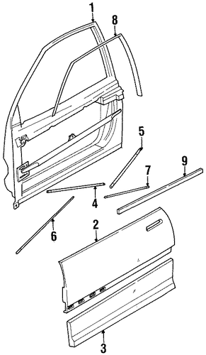 SC1 DOOR & COMPONENTS