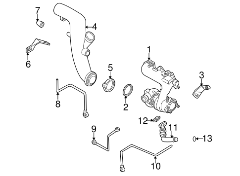 9-5 TURBOCHARGER & COMPONENTS