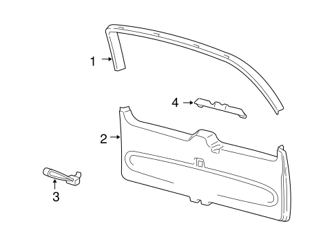 Body/Interior Trim for 2005 Ford Expedition #1