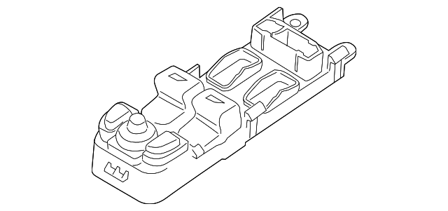 T2R1578 Деталь LOCK SWITCH, RIGHT
