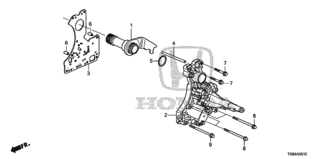 AT Regulator Body (5AT) for 2013 Honda ODYSSEY 5-DOOR #0