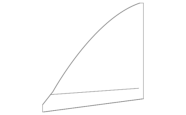 T2R11830 Деталь STONE GUARD, LEFT