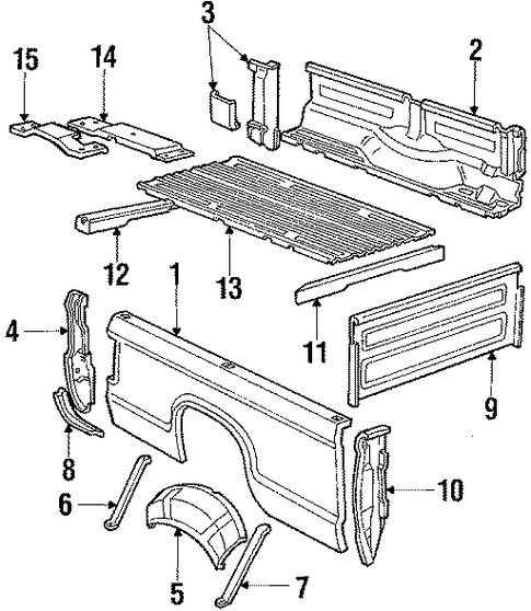 Ranger FLOOR - PICK UP BOX