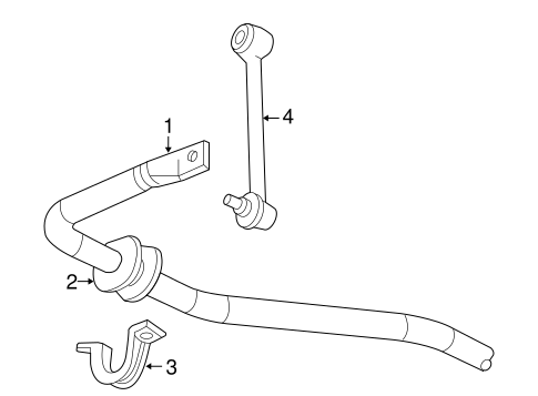 Stabilizer Bar & Components for 2018 Cadillac Escalade ESV #0