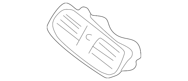 8674898 Деталь VENT GRILLE