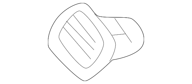 39981661 Деталь VENT GRILLE, RIGHT