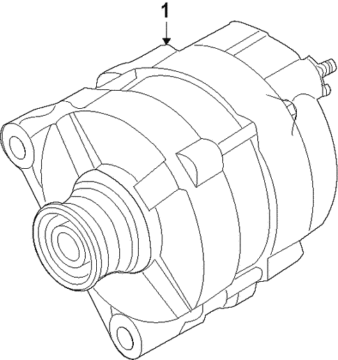 Electrical/Alternator for 2014 Nissan Versa #2