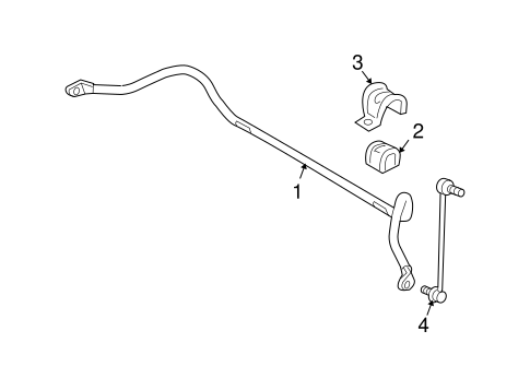 S40 STABILIZER BAR & COMPONENTS 2
