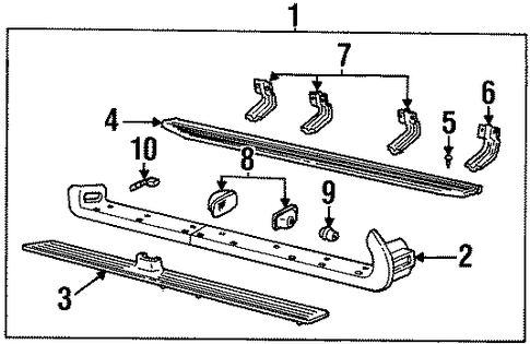 Navigator RUNNING BOARD